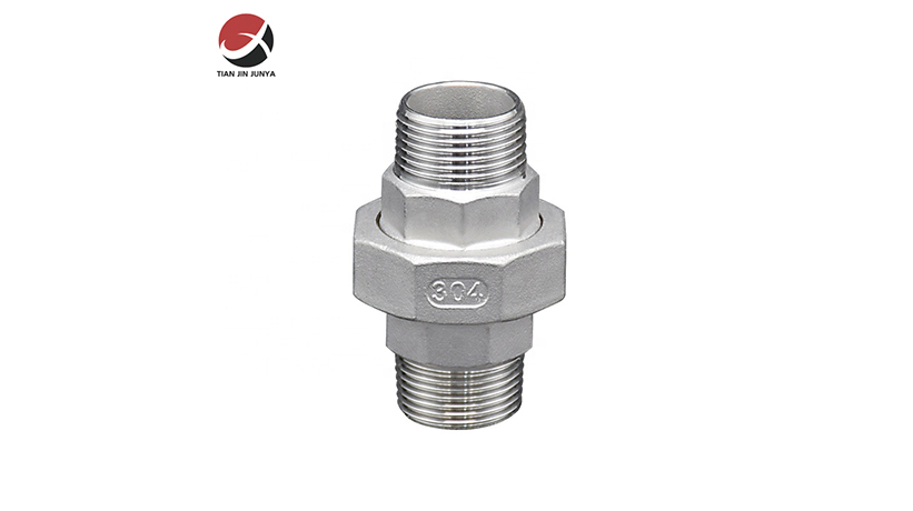 不鏽鋼(gang)雙頭外(wai)牙活接(jie)管件