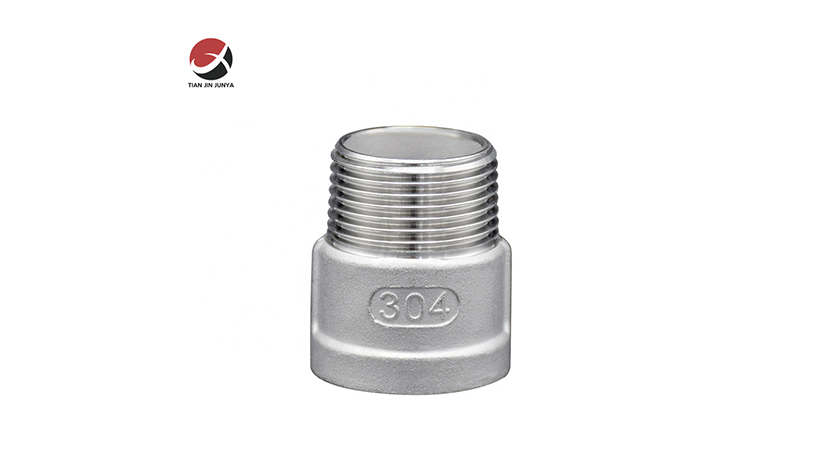 不(bu)鏽鋼内(nei)外牙絲(si)扣異型(xing)接頭管(guan)件
