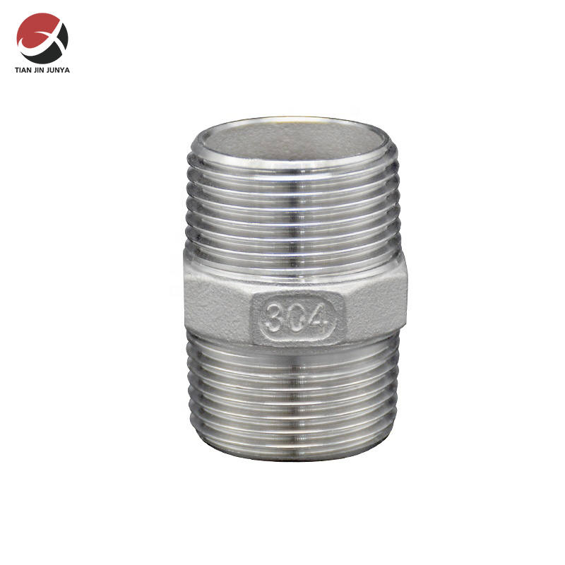 不(bu)鏽鋼六(liu)角外絲(si)接頭