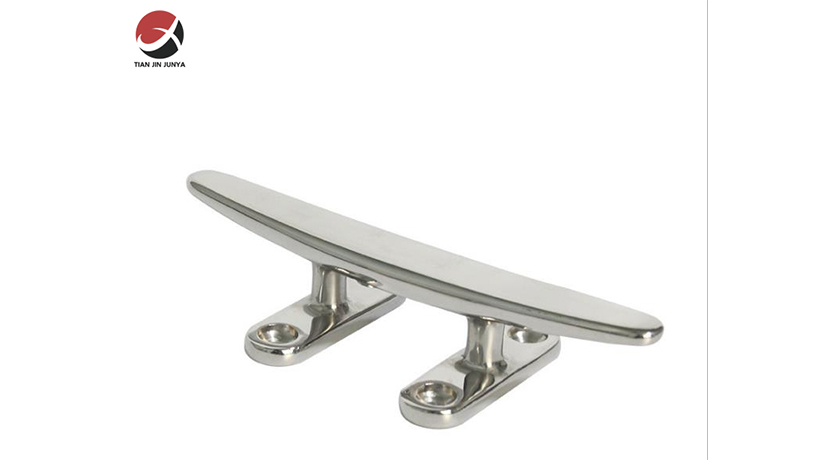 不鏽鋼(gang)輕型扁(bian)羊角索(suo)栓-小快(kuai)艇遊艇(ting)輪船鑄(zhu)造