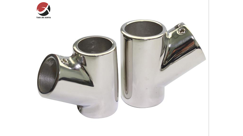  不鏽鋼(gang)60度三通(tong)船用五(wu)金配件(jian)