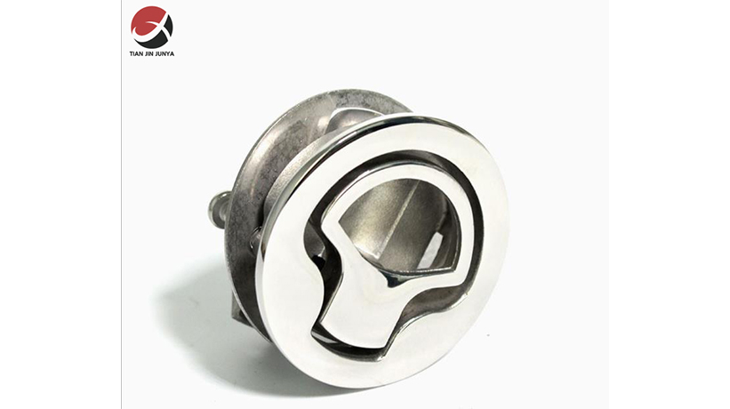 不鏽(xiu)鋼鎖體(ti)地闆扣(kou) 釣魚艇(ting)遊艇艙(cang)蓋甲闆(pan)拉手