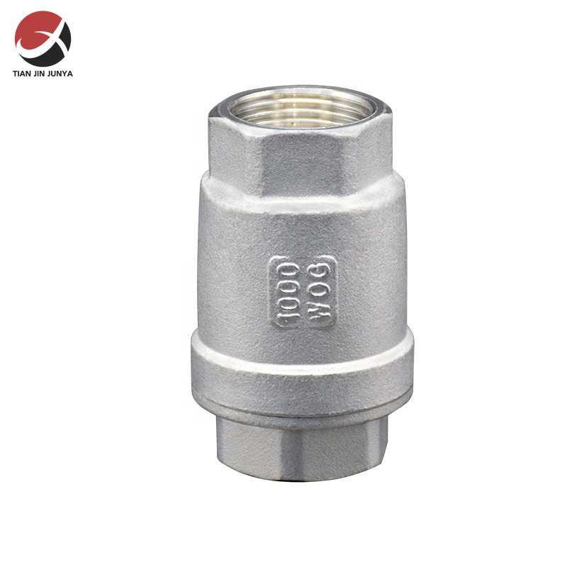 不鏽鋼二(er)片式彈簧(huang)止回閥