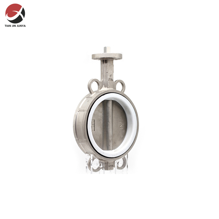 不鏽(xiu)鋼鑄造定(ding)制蝶閥