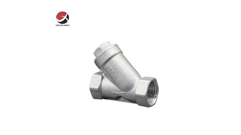 不鏽(xiu)鋼Y型絲扣(kou)過濾器